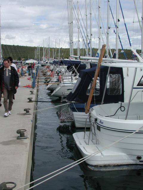 Chorvatsko, jachta, září 2004 > 5a