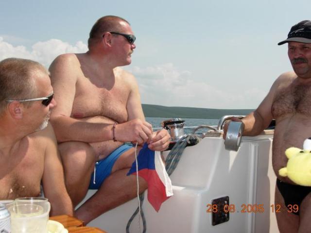 Chorvatsko, jachta, srpen 2005 > jach 017
