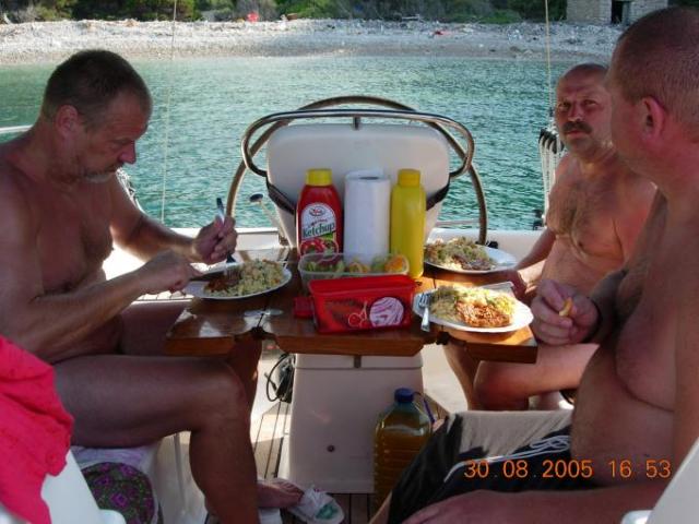 Chorvatsko, jachta, srpen 2005 > jach 130