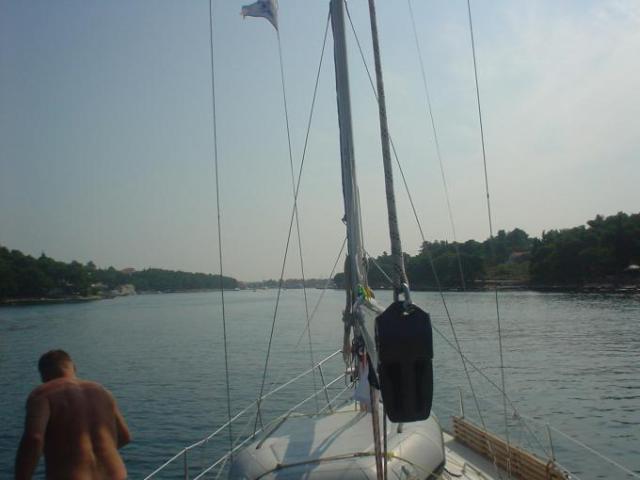 Chorvatsko, jachta, srpen 2005 > jach 139