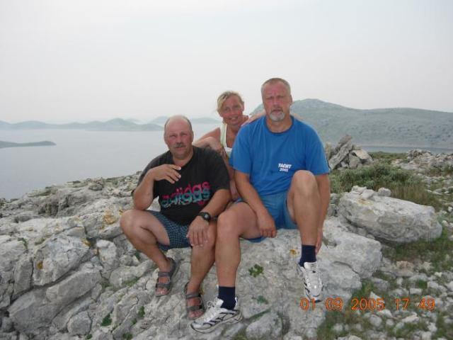 Chorvatsko, jachta, srpen 2005 > jach 225