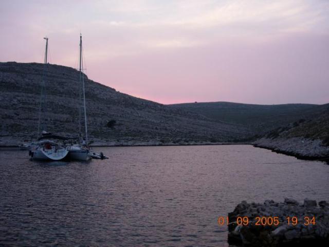 Chorvatsko, jachta, srpen 2005 > jach 232