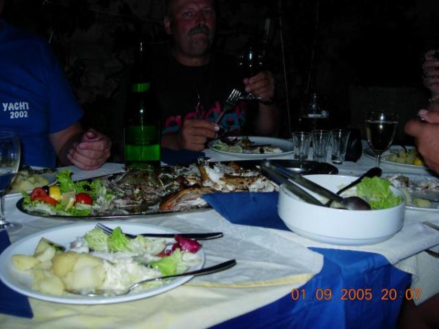 Chorvatsko, jachta, srpen 2005 > jach 238