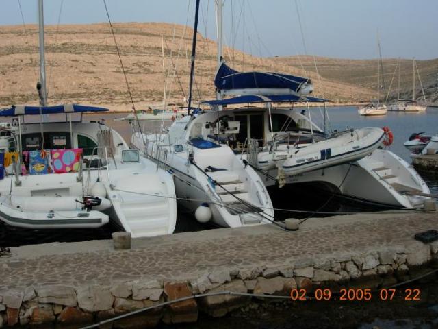 Chorvatsko, jachta, srpen 2005 > jach 254