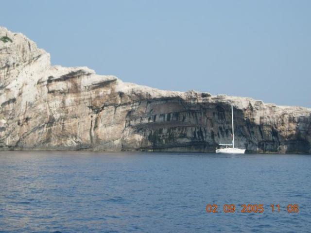 Chorvatsko, jachta, srpen 2005 > jach 288a