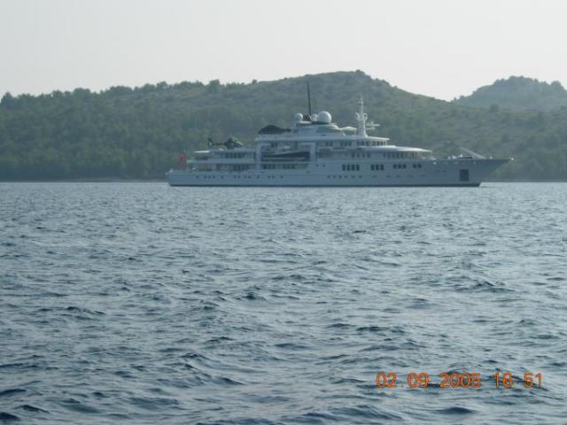 Chorvatsko, jachta, srpen 2005 > jach 324a