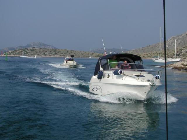 Chorvatsko, jachta, srpen 2005 > jach 349a