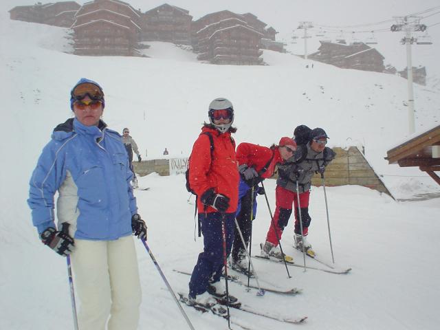 Les Menuires, Francie, duben 2005 > DSC06236