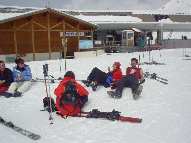 Les Menuires, Francie, duben 2005 > DSC06309