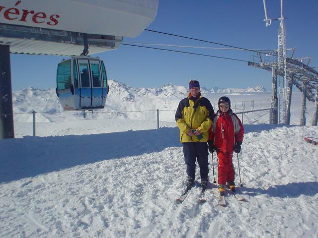 Les Menuires, Francie, duben 2005 > DSC06368