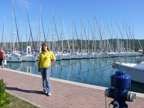 Chorvatsko, Šukošan, září 2007 > jachta 09-2007 008