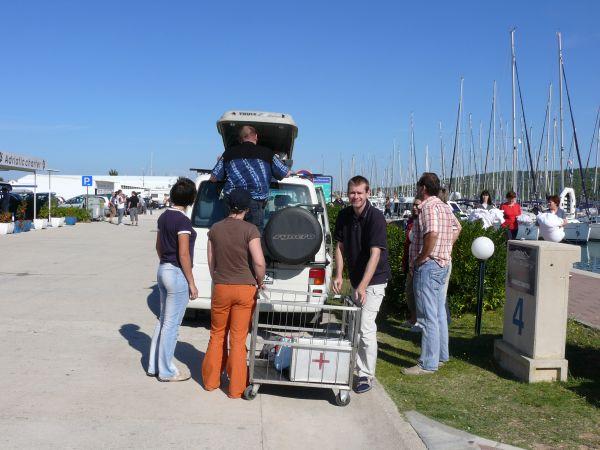 Chorvatsko, Šukošan, září 2007 > jachta 09-2007 009