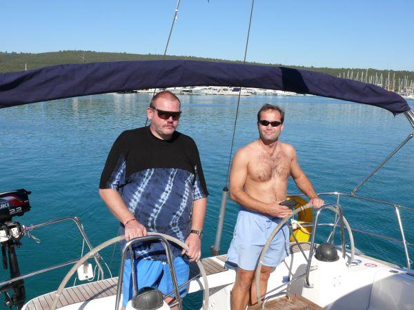 Chorvatsko, Šukošan, září 2007 > jachta 09-2007 020