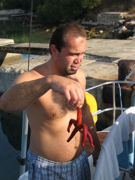 Chorvatsko, Šukošan, září 2007 > jachta 09-2007 131