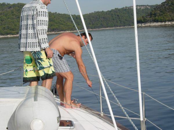 Chorvatsko, Šukošan, září 2007 > jachta 09-2007 173