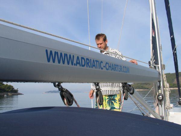 Chorvatsko, Šukošan, září 2007 > jachta 09-2007 175