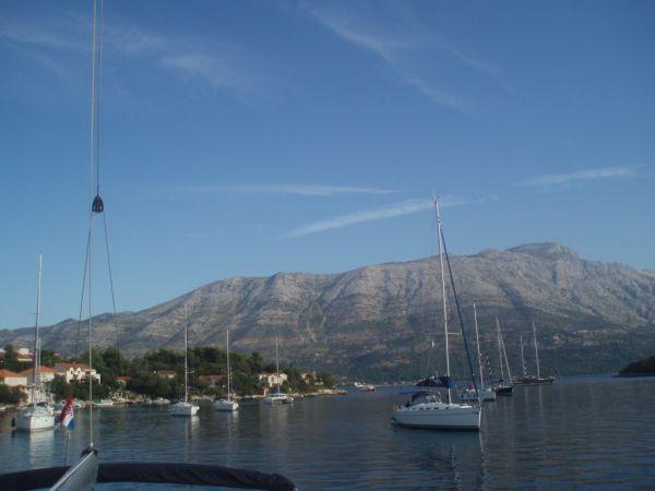 Chorvatsko, Šukošan, září 2007 > jachta 09-2007 316