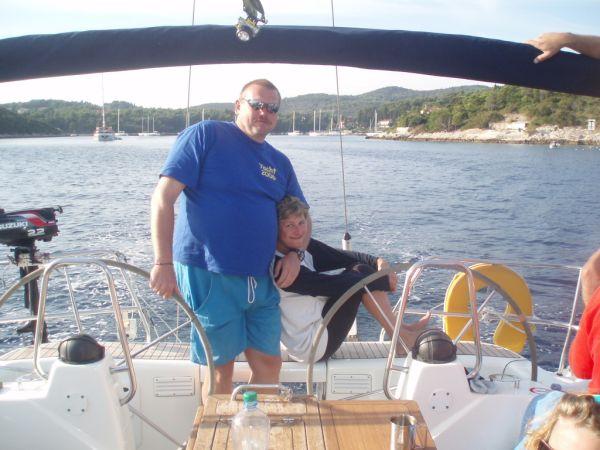 Chorvatsko, Šukošan, září 2007 > jachta 09-2007 317