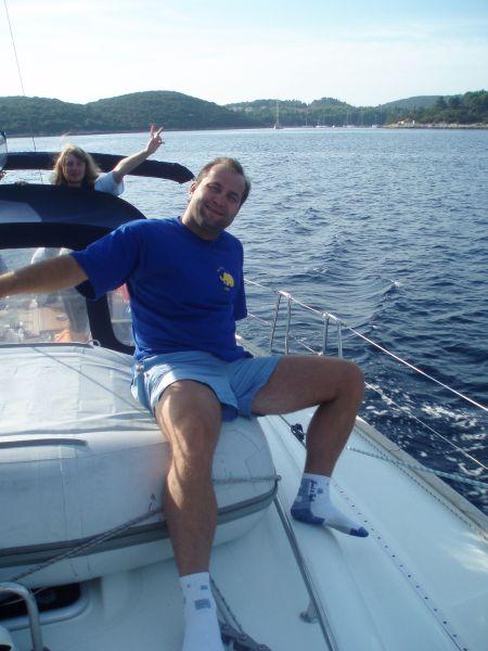 Chorvatsko, Šukošan, září 2007 > jachta 09-2007 320