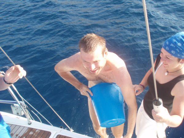 Chorvatsko, Šukošan, září 2007 > jachta 09-2007 336