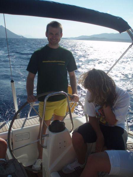 Chorvatsko, Šukošan, září 2007 > jachta 09-2007 345
