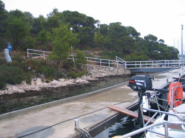 Chorvatsko, Šukošan, září 2007 > jachta 09-2007 407