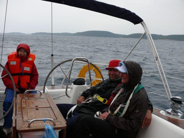 Chorvatsko, Šukošan, září 2007 > jachta 09-2007 412