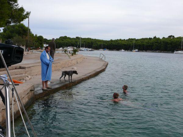 Chorvatsko, Šukošan, září 2007 > jachta 09-2007 503