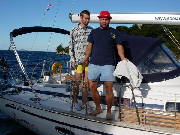 Chorvatsko, Šukošan, září 2007 > jachta 09-2007 514
