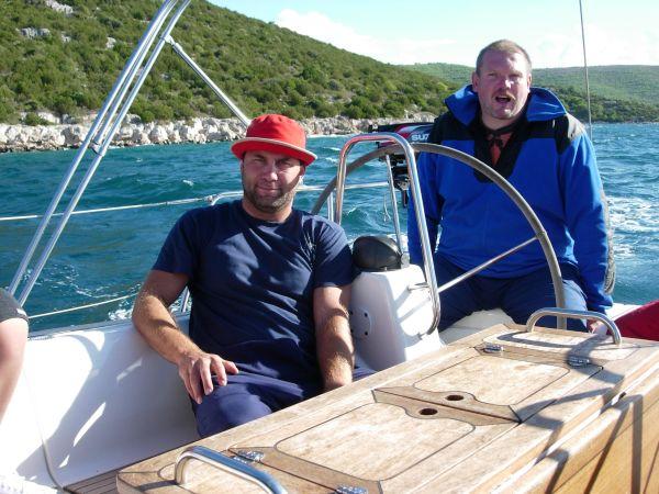 Chorvatsko, Šukošan, září 2007 > jachta 09-2007 521