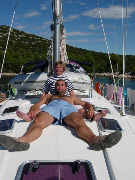 Chorvatsko, Šukošan, září 2007 > jachta 09-2007 543