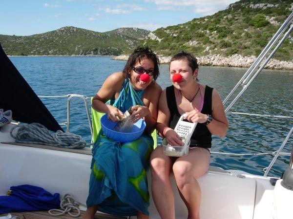 Chorvatsko, Šukošan, září 2007 > jachta 09-2007 550