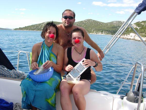 Chorvatsko, Šukošan, září 2007 > jachta 09-2007 551
