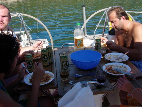 Chorvatsko, Šukošan, září 2007 > jachta 09-2007 553
