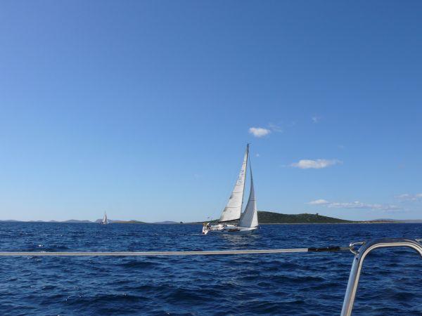 Chorvatsko, Šukošan, září 2007 > jachta 09-2007 565