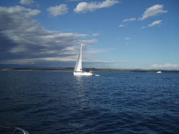Chorvatsko, Šukošan, září 2007 > jachta 09-2007 567